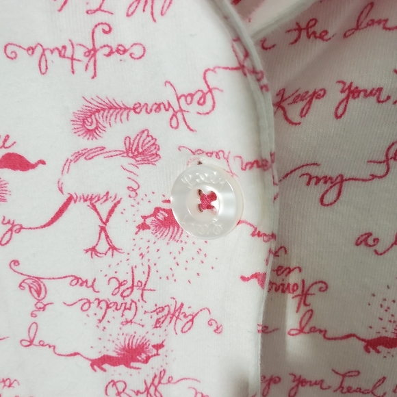 Lilly Pulitzer "A Little Birdie Told Me..." pajama set - Picture 5 of 13